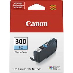 CANON PFI-300 ΜΕΛΑΝΙ INKJET PHOTO ΚΥΑΝΟ ΜΕ OEM:4197C001