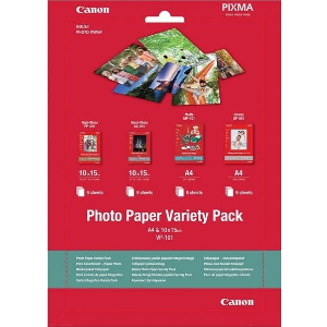 CANON VP-101 VARIETY PHOTO PACK A4 & 10X15CM 20SHEET ΜΕ OEM:0775B079