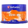 VERBATIM DVD-R 16X 4.7GB CAKEBOX 50PCS