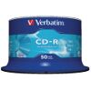 VERBATIM CD-R 80MIN 700MB 52X CAKEBOX 50PCS