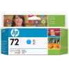 ΓΝΗΣΙΟ ΜΕΛΑΝΙ HEWLETT PACKARD NO 72 VIVERA ΚΥΑΝΟ (CYAN) 130ML ΜΕ OEM: C9371A