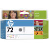 ΓΝΗΣΙΟ ΜΕΛΑΝΙ HEWLETT PACKARD NO 72 VIVERA ΓΚΡΙ (GREY) 130ML ΜΕ OEM:C9374A