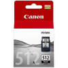 ΓΝΗΣΙΟ ΜΕΛΑΝΙ CANON ΜΑΥΡΟ (BLACK) HIGH CAPACITY ΜΕ OEM: PG-512