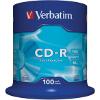 VERBATIM CD-R 80MIN - 700 MB EXTRA PROTECTION 52X CAKEBOX 100