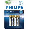ΜΠΑΤΑΡΙΑ PHILIPS ULTRA ALKALINE 3A 4 TEM