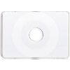 CD-R BUSINESSCARD 1PCS 60MB THERMO WHITE PRINTABLE SURFACE ANGULAR BULK
