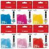 ΓΝΗΣΙΟ ΜΕΛΑΝΙ CANON PGI-29 MULTI PACK ME ΟΕΜ: 4873B005