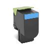 ΓΝΗΣΙΟ LEXMARK TONER. 80C2SC0ΓΙΑ CX310DN/N/CX410DE/DTE/E/ CX510DE/DHE/DTHE CYAN OEM: 80C2SC0