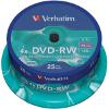 VERBATIM 43639 4X DVD-RW 4.7GB SPINDLE 25PCS