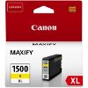 ΓΝΗΣΙΟ ΜΕΛΑΝΙ CANON PGI-1500XL Y ΓΙΑ MAXIFY SERIES YELLOW ΜΕ OEM:9195B001