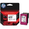 ΓΝΗΣΙΟ ΜΕΛΑΝΙ HEWLETT PACKARD NO 651 COLOUR ME ΟΕΜ:C2P11AE