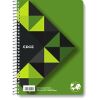 ΤΕΤΡΑΔΙΟ GLOBUS EDGE 17X25 3 ΘΕΜΑΤΩΝ ΠΡΑΣΙΝΟ