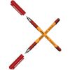 ΣΤΥΛΟ STANGER SOFTGRIP M 0.7MM BALLPOINT RED 10ΤΜΧ