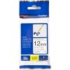 ΓΝΗΣΙΟ BROTHER P-TOUCH WHITE/BLACK 8M X 12MM OEM: TZEFX231
