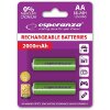 ΜΠΑΤΑΡΙΕΣ ESPERANZA NI-MH AA 2000MAH GREEN 2PCS