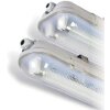 GEYER ΣΤΕΓΑΝΟ ΦΩΤΙΣΤΙΚΟ.ΓΙΑ 2 ΛΑΜΠΕΣ 60CM IP65 PLASTIC CLIP