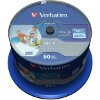 VERBATIM 43812 25GB X6 PRINTABLE DATALIFE BD-R CB 50PCS