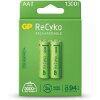 RECHARGEABLE BATTERY GP R6 AA 130AAHC-EB2 1300MAH NIMH 2PC IN BLISTER GP