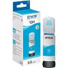 ΓΝΗΣΙΟ ΜΕΛΑΝΙ EPSON CYAN 104 ΜΕ OEM:C13T00P240