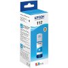 ΓΝΗΣΙΟ ΜΕΛΑΝΙ EPSON CYAN 112 ECOTANK ΜΕ OEM:C13T06C24A