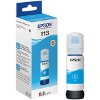 ΓΝΗΣΙΟ ΜΕΛΑΝΙ EPSON CYAN 113 ECOTANK ΜΕ OEM:C13T06B240