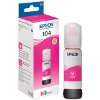 ΓΝΗΣΙΟ ΜΕΛΑΝΙ EPSON MAGENTA 104 ΜΕ OEM:C13T00P340