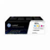ΓΝΗΣΙΟ HEWLETT PACKARD TONER 201X ΓΙΑ LJ PRO M252N/RAINBOW PACK HIGH CAPACITY ΜΕ OEM: CF253XM
