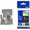 ΓΝΗΣΙΟ BROTHER P-TOUCH BLACK/WHITE 8M 6MM OEM: TZE-315