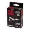 ΓΝΗΣΙΟ BROTHER P-TOUCH BLACK/WHITE 8M X 24MM OEM: TZE-355