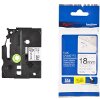 ΓΝΗΣΙΟ BROTHER P-TOUCH TZESE4 WHITE/BLACK (8M X 18MM) OEM: TZESE4