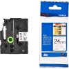 ΓΝΗΣΙΟ BROTHER P-TOUCH WHITE/BLACK 8M X 24MM OEM: TZEN251