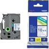 ΓΝΗΣΙΟ BROTHER P-TOUCH WHITE/BLUE 8M X 18MM OEM: TZE-243
