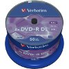 VERBATIM 43758 DVD+R 8.5GB X8 DUAL LAYER 50PCS