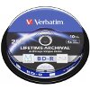 VERBATIM 43825 BD-R M-DISC 25GB X4 INKJET PRINTABLE 10PCS