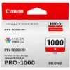 CANON ΜΕΛΑΝΙ INKJET PFI1000R RED ΜΕ OEM:0554C001