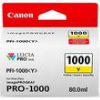 CANON ΜΕΛΑΝΙ INKJET PFI1000Y YELLOW ΜΕ OEM:0549C001