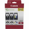CANON ΜΕΛΑΝΙ INKJET PG-560XLX2/CL-561XL MULTIPACK ΜΕ OEM:3712C009