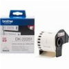 BROTHER P-TOUCH LABEL RED / BLACK ON WHITE15.2M X 62MM ΜΕ OEM:DK22251