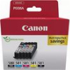 CANON ΜΕΛΑΝΙ INKJET PGI-580BK/CLI581 5 COLOURS ΜΕ OEM:2078C007