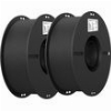 CREALITY EN-PLA VALUE PACK 2KG - BLACK - BLACK 1+1KG ENDER 3D PRINTER FILAMENT 3301010346