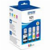 EPSON 101 4 INKJET PRINTER CARTRIDGES MULTIPACK YCMB ΜΕ OEM:C13T03V64A