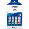 EPSON 103 4 INKJET PRINTER CARTRIDGES MULTIPACK YCMB ΜΕ OEM:C13T00S64A
