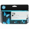 HP ΜΕΛΑΝΙ INKJET NO.738 130-ML BLACK DESIGNJET ΜΕ OEM:498N4A