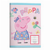 ΤΕΤΡΑΔΙΟ ΚΑΡΦΙΤΣΑ 17Χ25 PEPPA PIG 40Φ ΡΟΖ