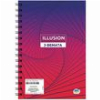 ΤΕΤΡΑΔΙΟ ΣΠΙΡΑΛ 3 ΘΕΜΑΤΩΝ ILLUSION 17X25CM JUSTNOTE 104304 ΚΟΚΚΙΝΟ
