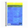 ΤΕΤΡΑΔΙΟ GLOBUS 17X25 ROTHKO 3 ΘΕΜΑΤΩΝ ΜΠΛΕ