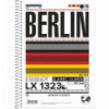 ΤΕΤΡΑΔΙΟ GLOBUS BERLIN 17X25 2 ΘΕΜΑΤΩΝ