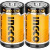 ΜΠΑΤΑΡΙΑ ΑΛΚΑΛΙΚΗ LR20 (D) 2 ΤΕΜ. INGCO HAB1D01