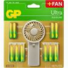 GP ULTRA ALKALINE 12X AA + 12X AAA +FAN
