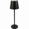 ADDLIVING 3233 ΜΑΥΡΟ ΜΕΤΑΛΛΙΚΟ ΦΩΤΙΣΤΙΚΟ LED ΕΠΑΝΑΦΟΡΤΙΖΟΜΕΝΟ 36CM ΜΕ IP44 2800Κ/4500Κ/6000Κ
